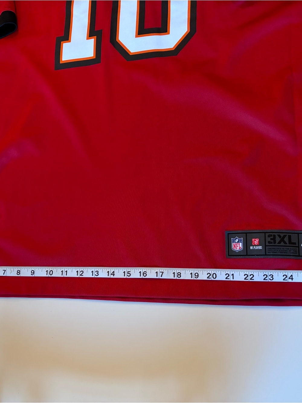 NFL Red Nike 3XL Player Patch Football Jersey - Picture 14 of 16